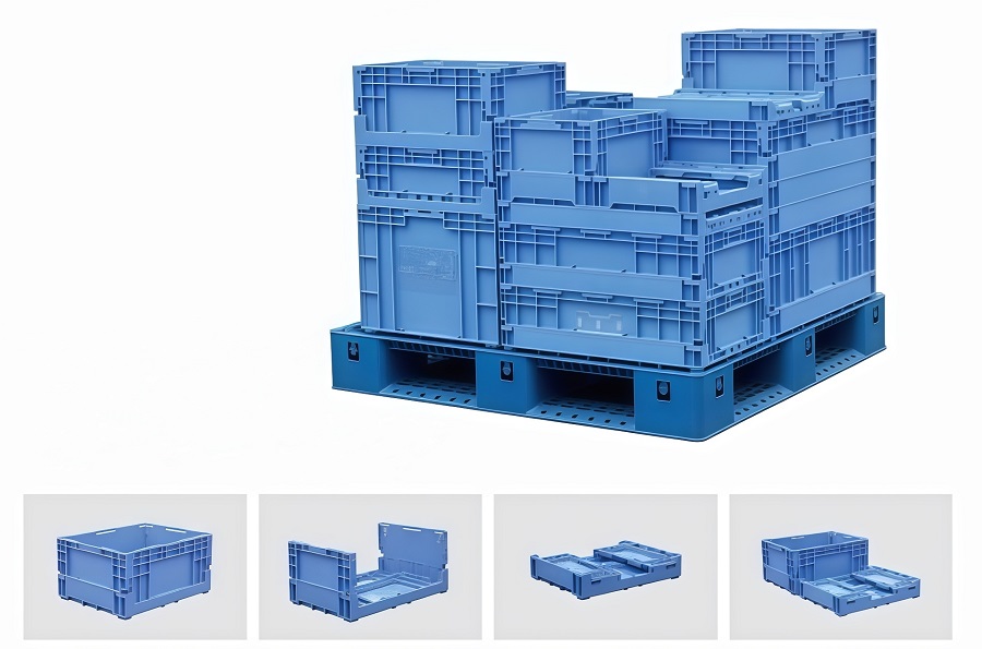 塑料箱(折叠箱）4